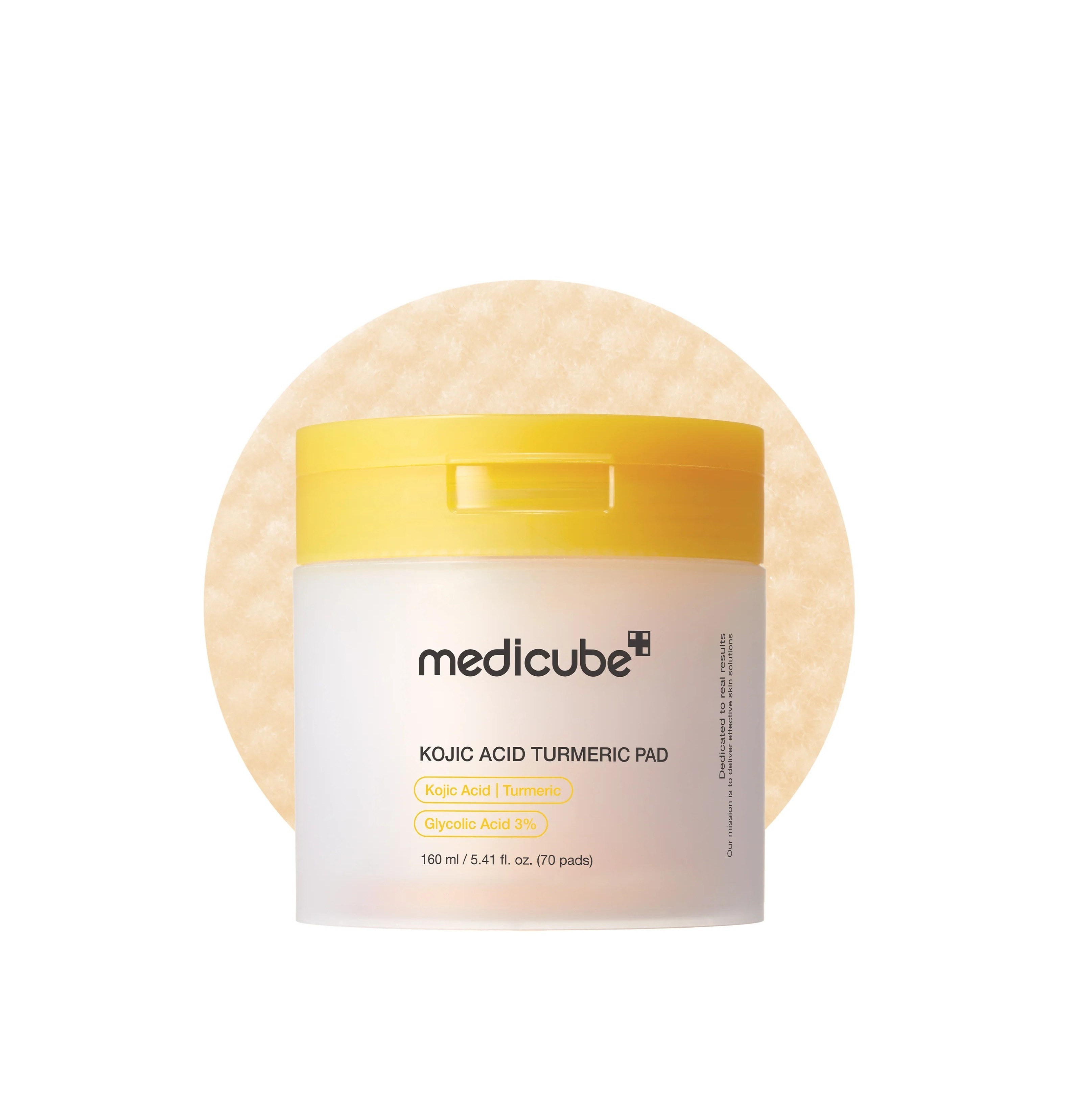Medicube Kojic Acid Turmeric Toner Pad
