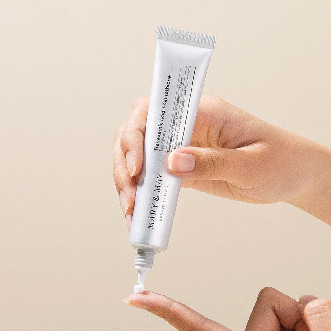 Mary & May Tranexamic Acid + Glutathione Eye Cream – Travel Size 12g - صورة 2