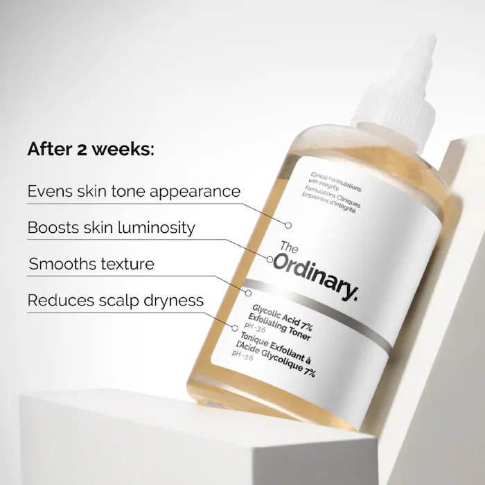 The Ordinary Glycolic Acid 7% Exfoliating Toner 240 ml - صورة 2