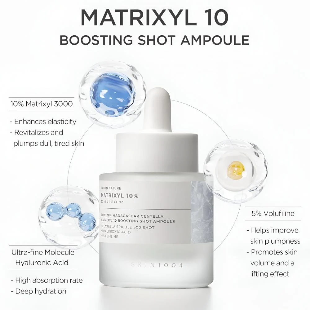 SKIN1004 Madagascar Centella Matrixyl 10 Boosting Shot Ampoule – 30ml - صورة 2