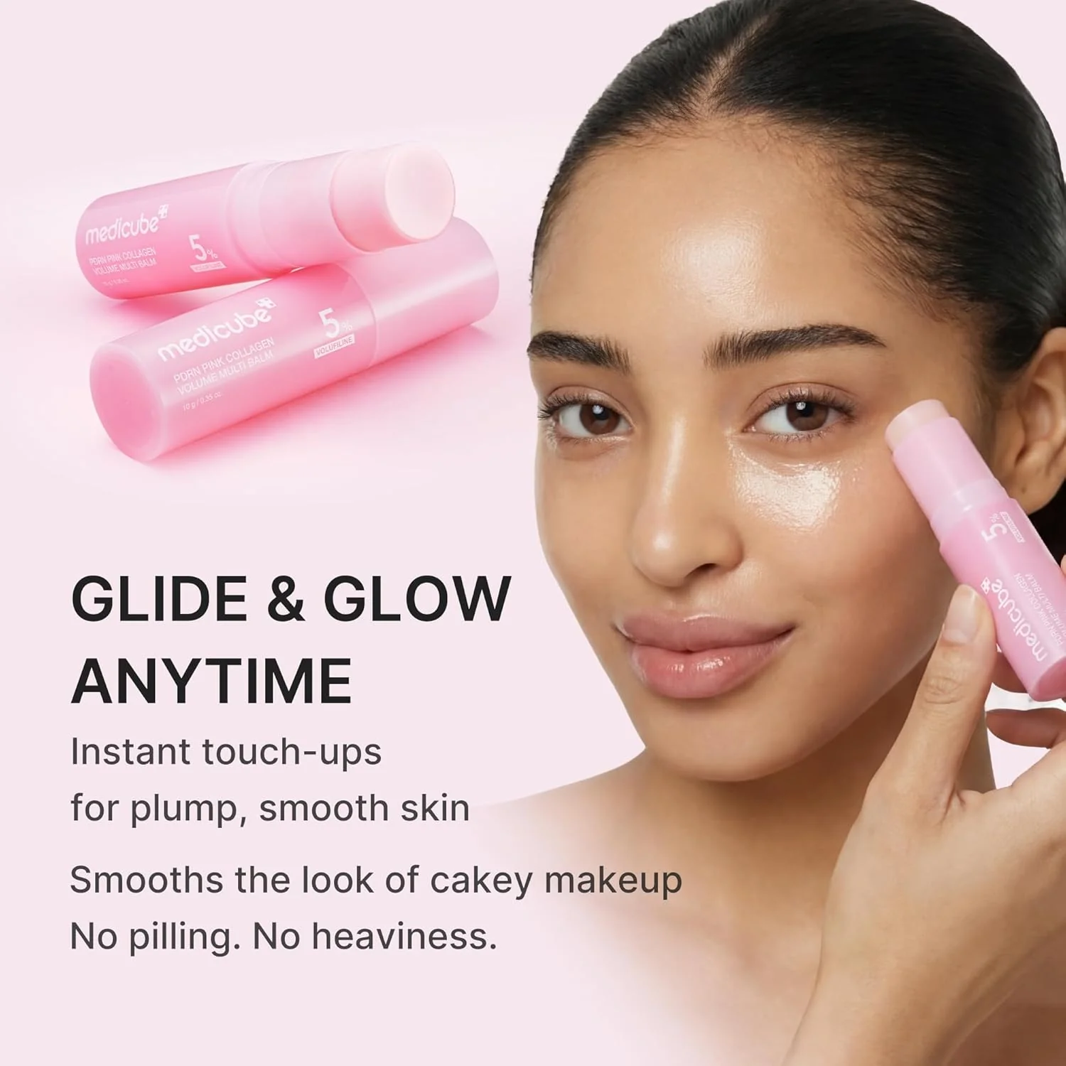 Medicube PDRN Pink Collagen Volume Multi Balm Stick – 10g - صورة 3