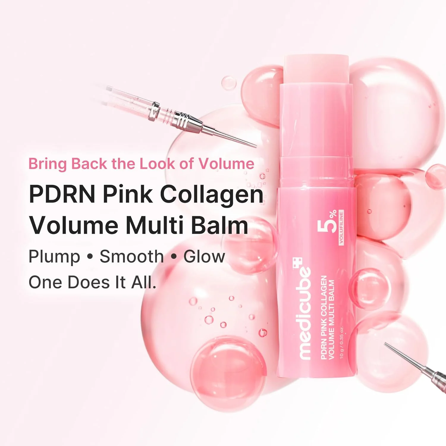 Medicube PDRN Pink Collagen Volume Multi Balm Stick – 10g - صورة 2